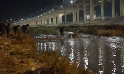 Guardia Nacional y policía bloquean a migrantes en frontera de El Paso