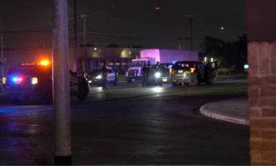 Mujer con herida de bala en la frente embiste a guardia de seguridad