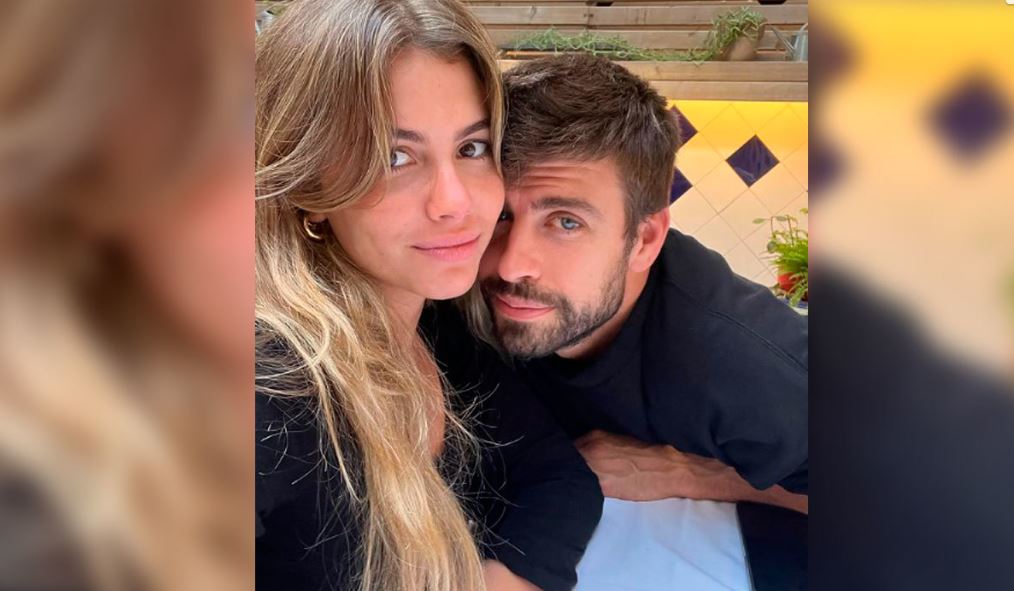 El exfutbolista Gerard Piqué y su nueva novia, Clara Chía.(Agencia Reforma)