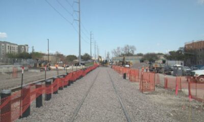 Capital Metro dice que su estación McKalla podría estar abierta en diciembre. (CBS Austin)