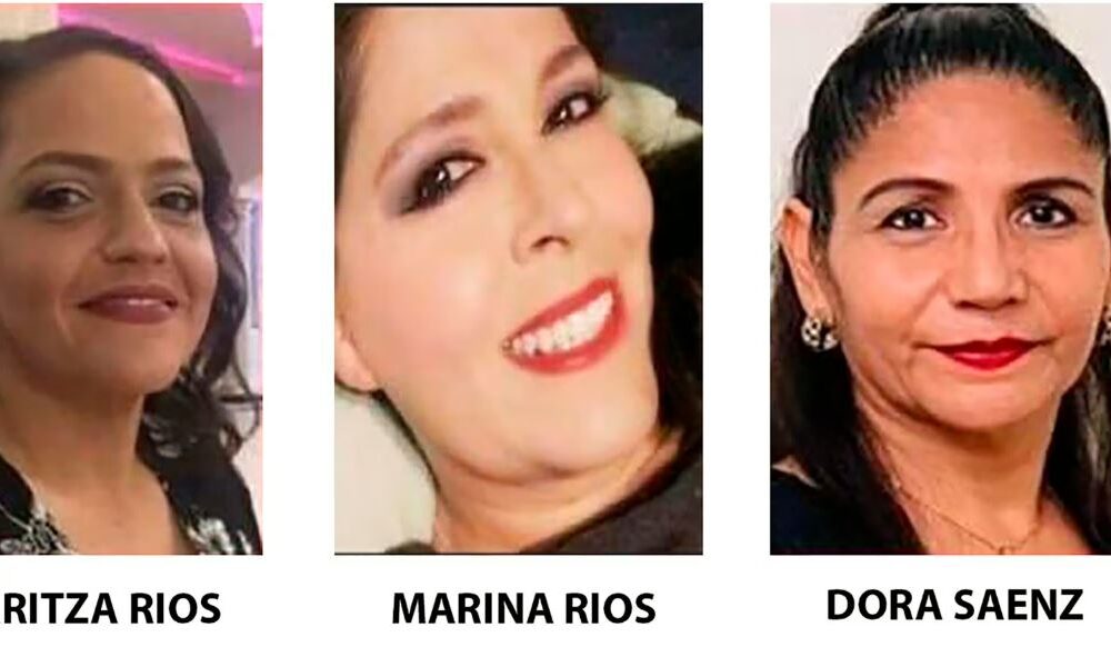 En estas fotografías sin fecha proporcionadas por el Departamento de Policía de Peñitas, Texas, aparecen, de izquierda a derecha, Maritza Rios, de 47 años, Marina Rios, de 48, y Dora Saenz, de 53. (Cortesía del Departamento de Policía de Peñitas)(Uncredited / ASSOCIATED PRESS)