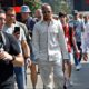 El piloto de Mercedes Lewis Hamilton en las prácticas previas al GP de España, el sábado 3 de junio. A inicios de mayo, Shakira y Hamilton fueron vistos juntos durante una cena en un restaurante exclusivo en Miami.(Joan Monfort / ASSOCIATED PRESS)