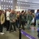 Migrantes mexicanos arriban al aeropuerto de Ciudad de México provenientes de Estados Unidos. Imagen de archivo. EFE/Mario Guzmán