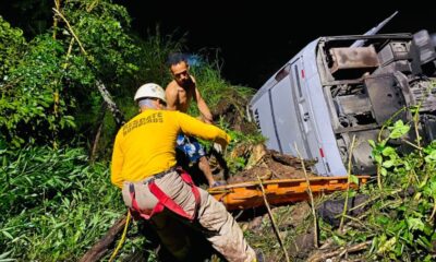 Se presume que tres de los fallecidos en el accidente en Honduras son extranjeros | Foto Bomberos Honduras @BomberosHn