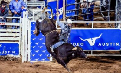 Rodeo Austin partnered with the Round Rock Express for the fourth consecutive bull-riding event in Dell Diamond. (Courtesy city of Round Rock)