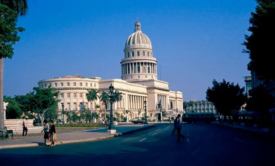 Foto sin fecha del Capitolio de Cuba en La Habana, sede de la legislatura.