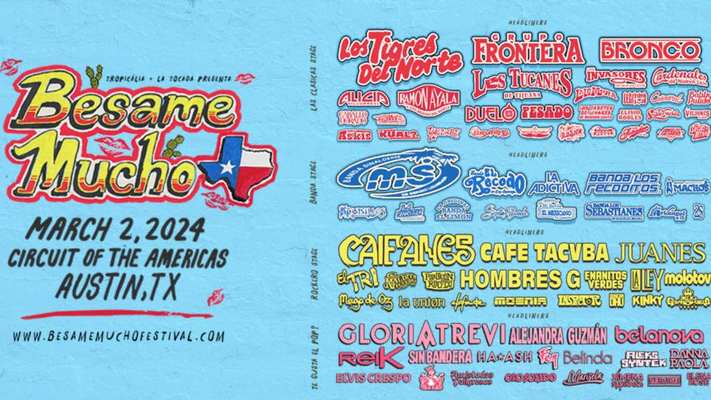 ¡Ya se acerca el festival Bésame Mucho 2024 a Austin! Austin Latino