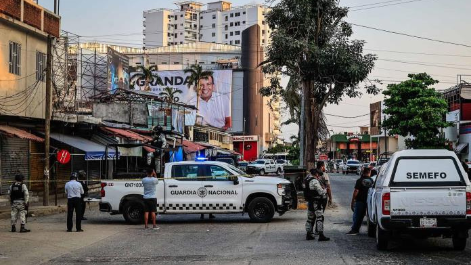 Abandonan cuatro cuerpos desmembrados frente a la cárcel de Acapulco