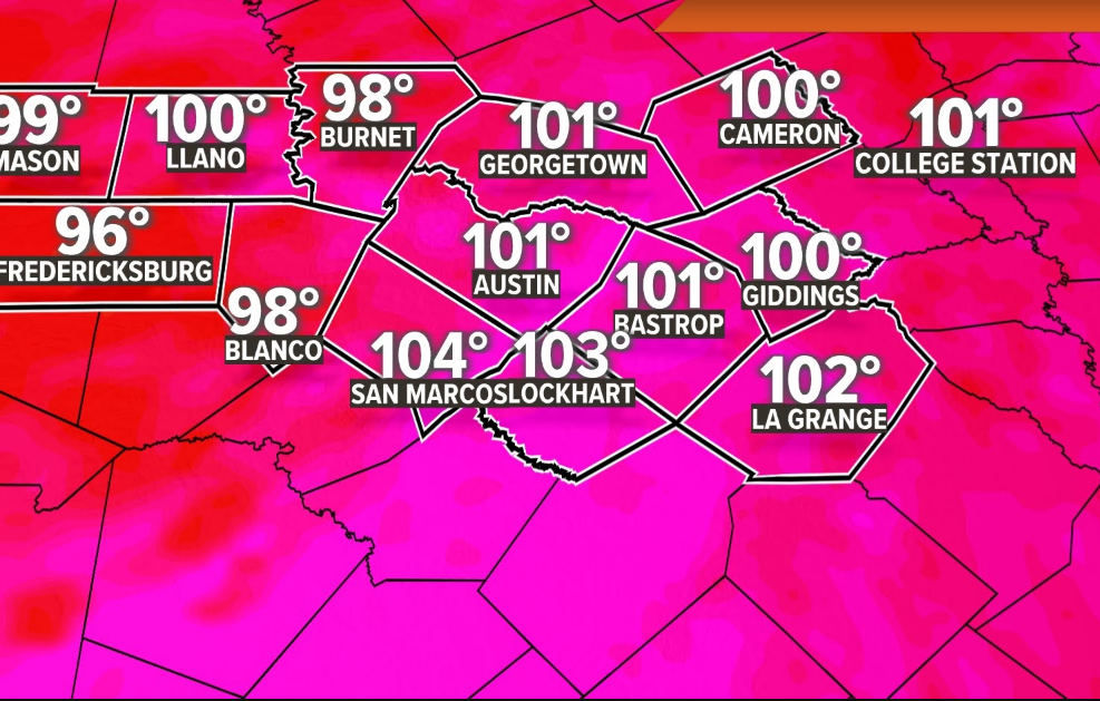 El centro de Texas podría recibir alertas de calor esta semana