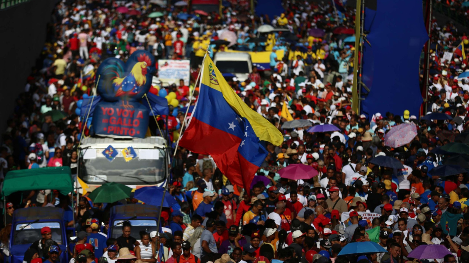 Cierre de la campaña electoral en Venezuela