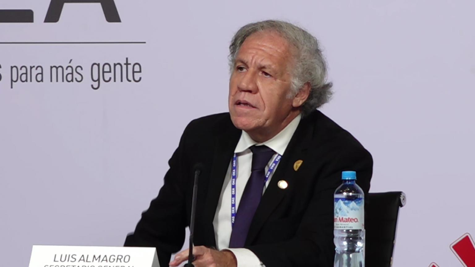 Almagro pide presentar cargos contra Maduro ante la Corte Penal Internacional