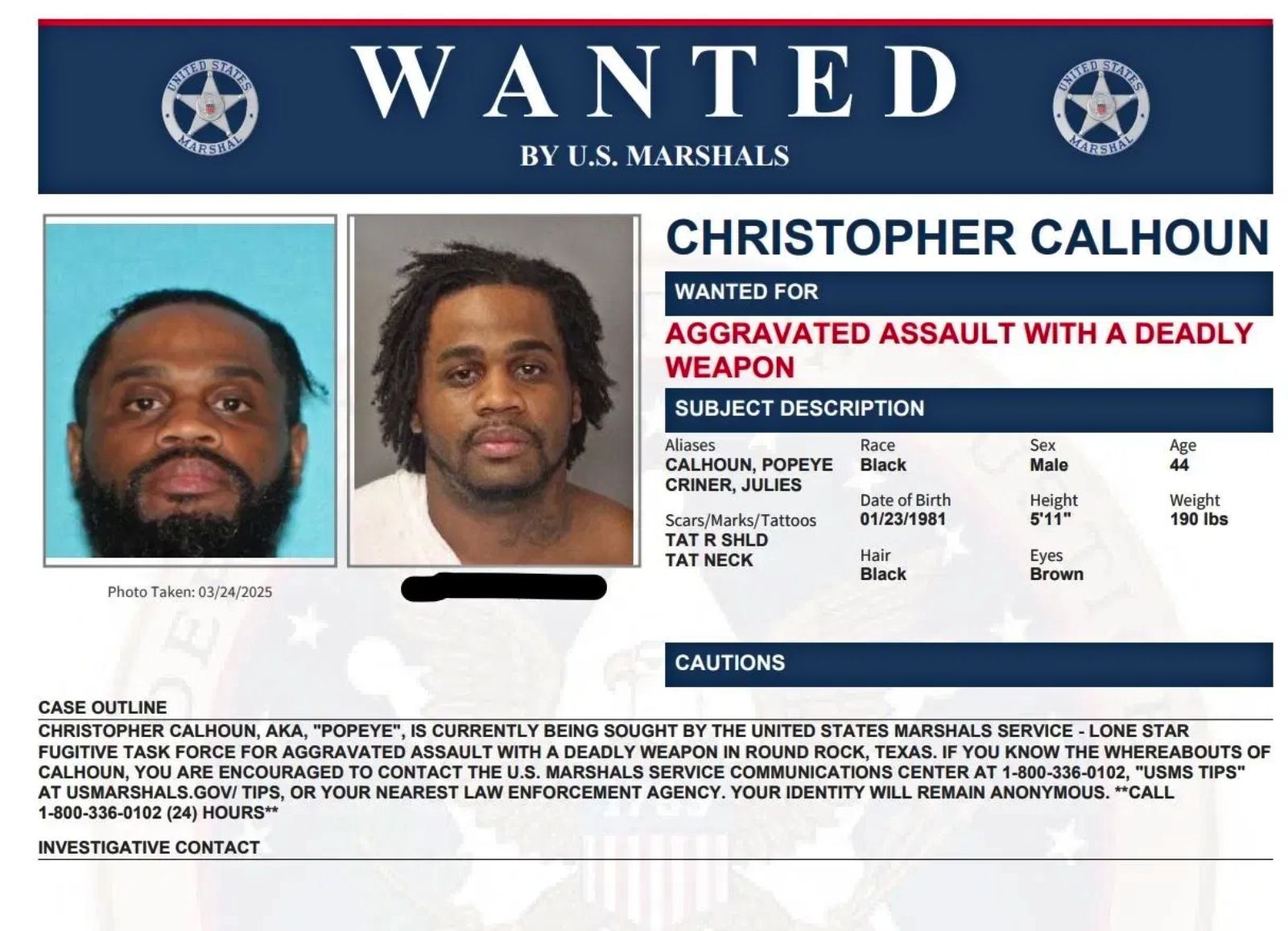 Se busca por asalto con arma letal en TX