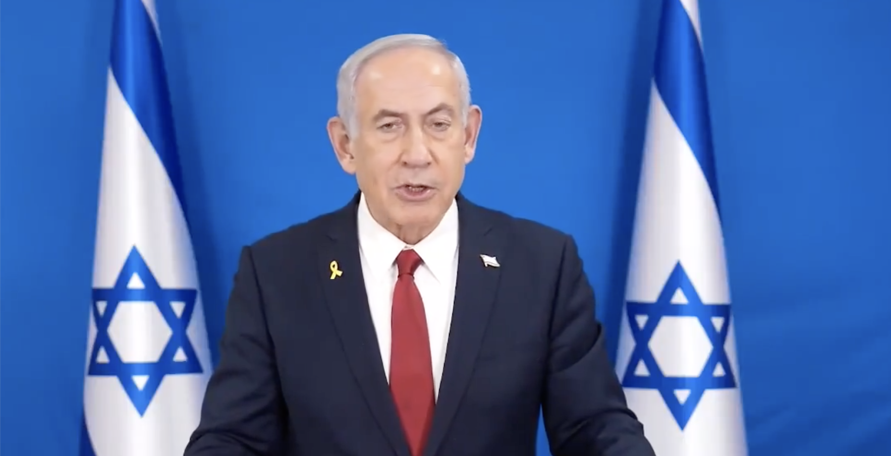 El Primer Ministro Netanyahu Foto: Screenshot