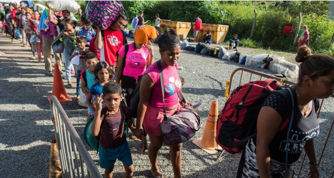 Venezolanos lideran cifras mundiales de refugiados y personas desplazadas
