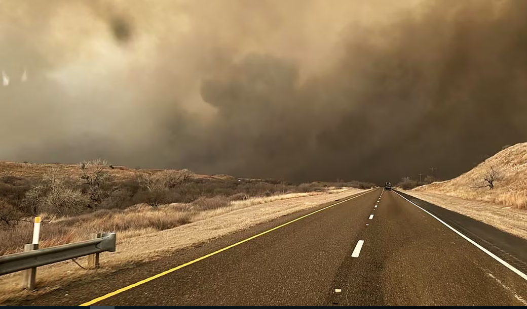 polvo del sahara texas