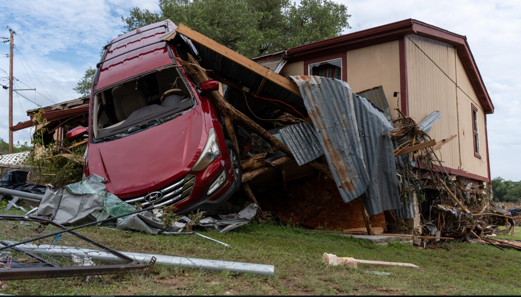 El condado de Williamson recupera a su tercera víctima de las inundaciones. Foto kvue.com