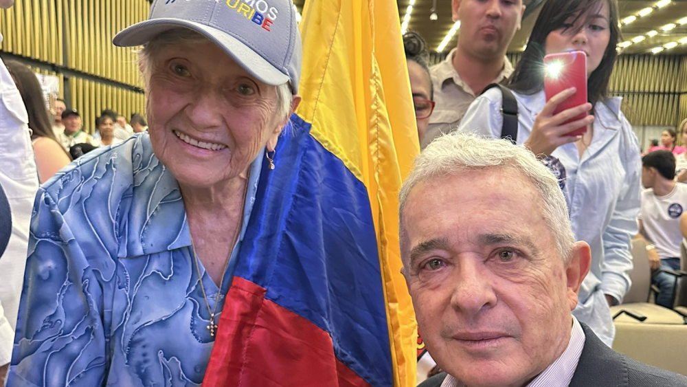 Alvaro Uribe / Foto: @AlvaroUribeVel en X