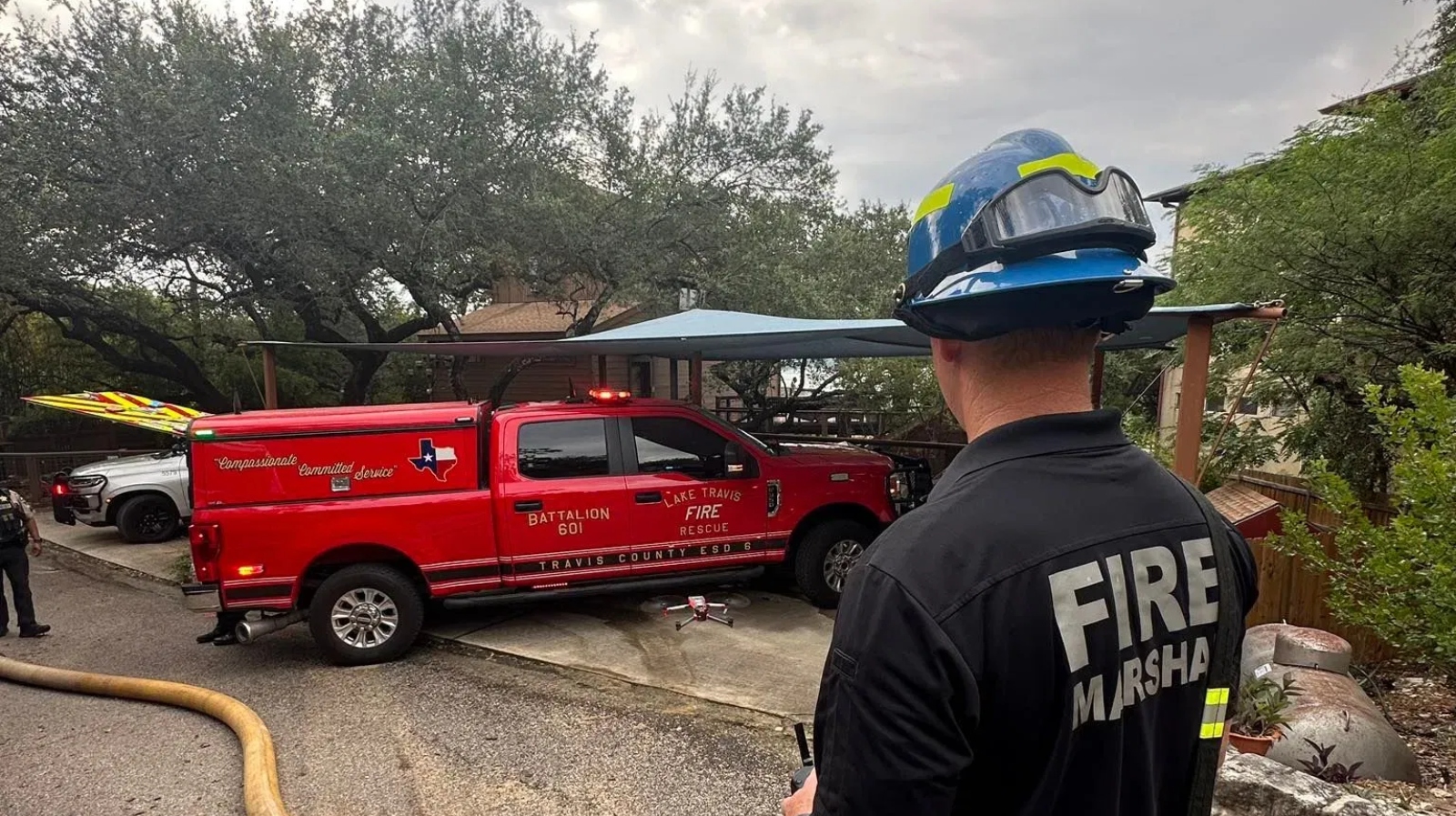 Crédito: Lake Travis Fire Rescue)