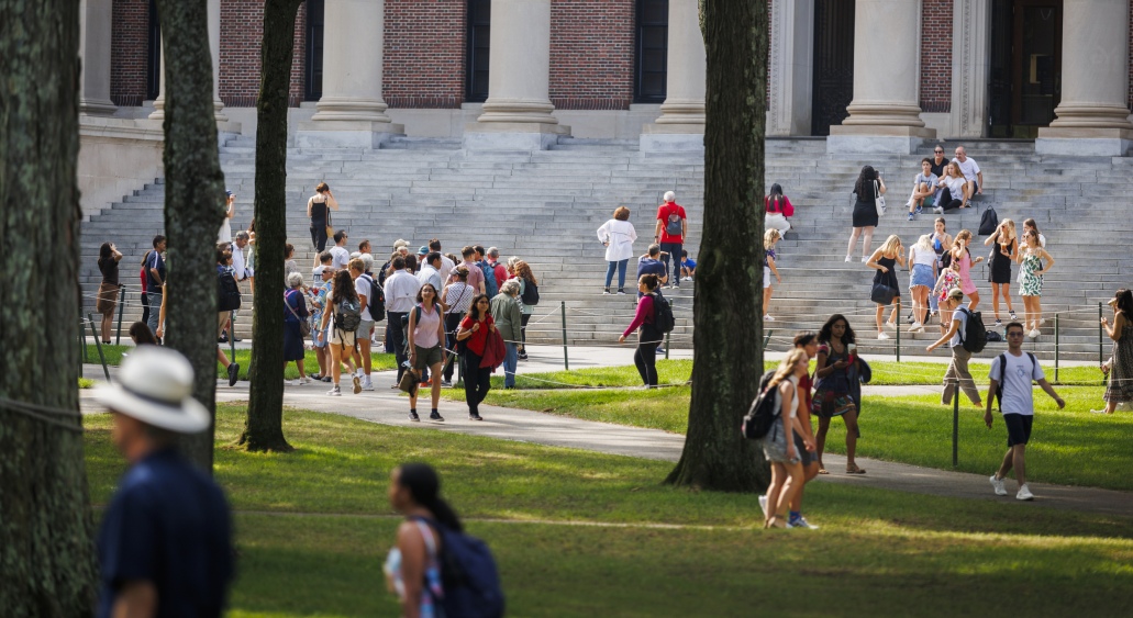 Estudiantes de Harvard / Foto: @Harvard en X
