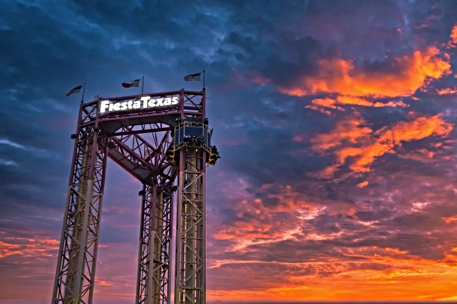 Crédito: Six Flags Fiesta Texas