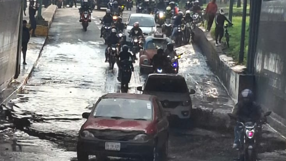 Inundacion en CDMX / Foto: @SEGIAGUA en X