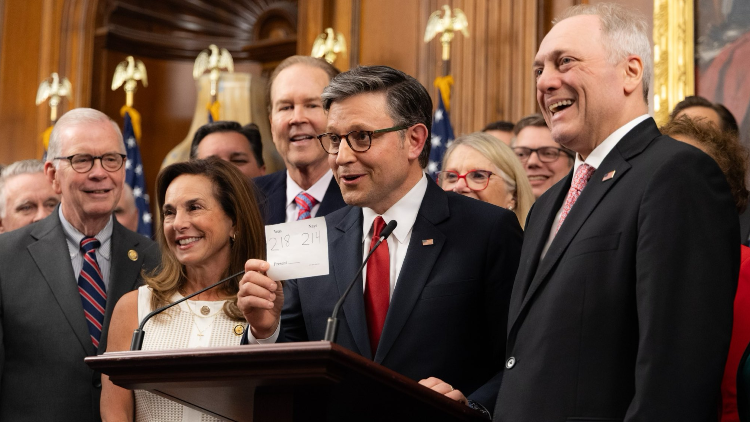 Mike Johnson / Foto: @SpeakerJohnson en X