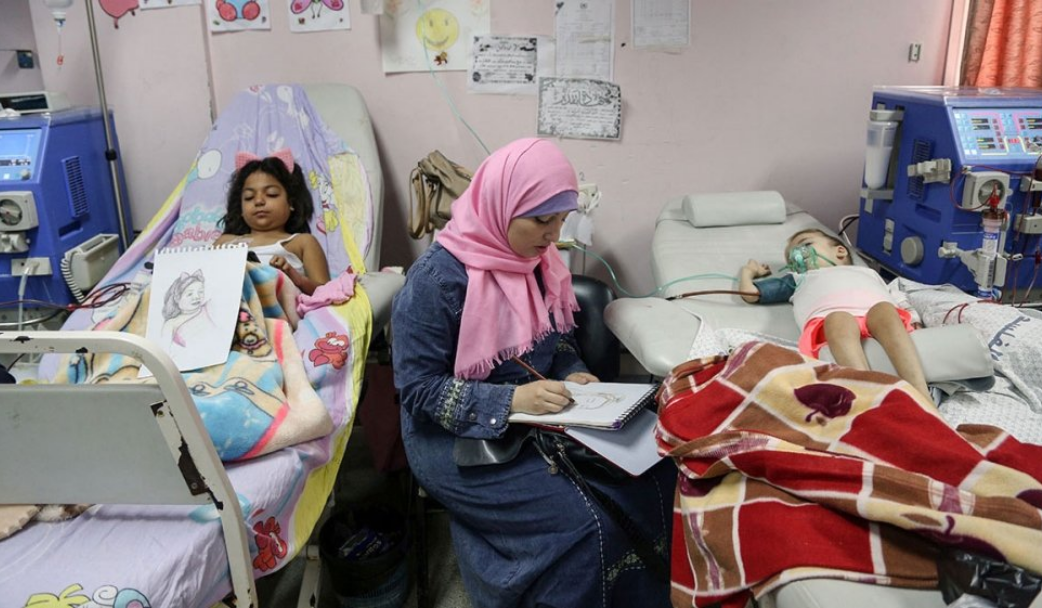 Personal Médico en Gaza / Foto: @palestine en X