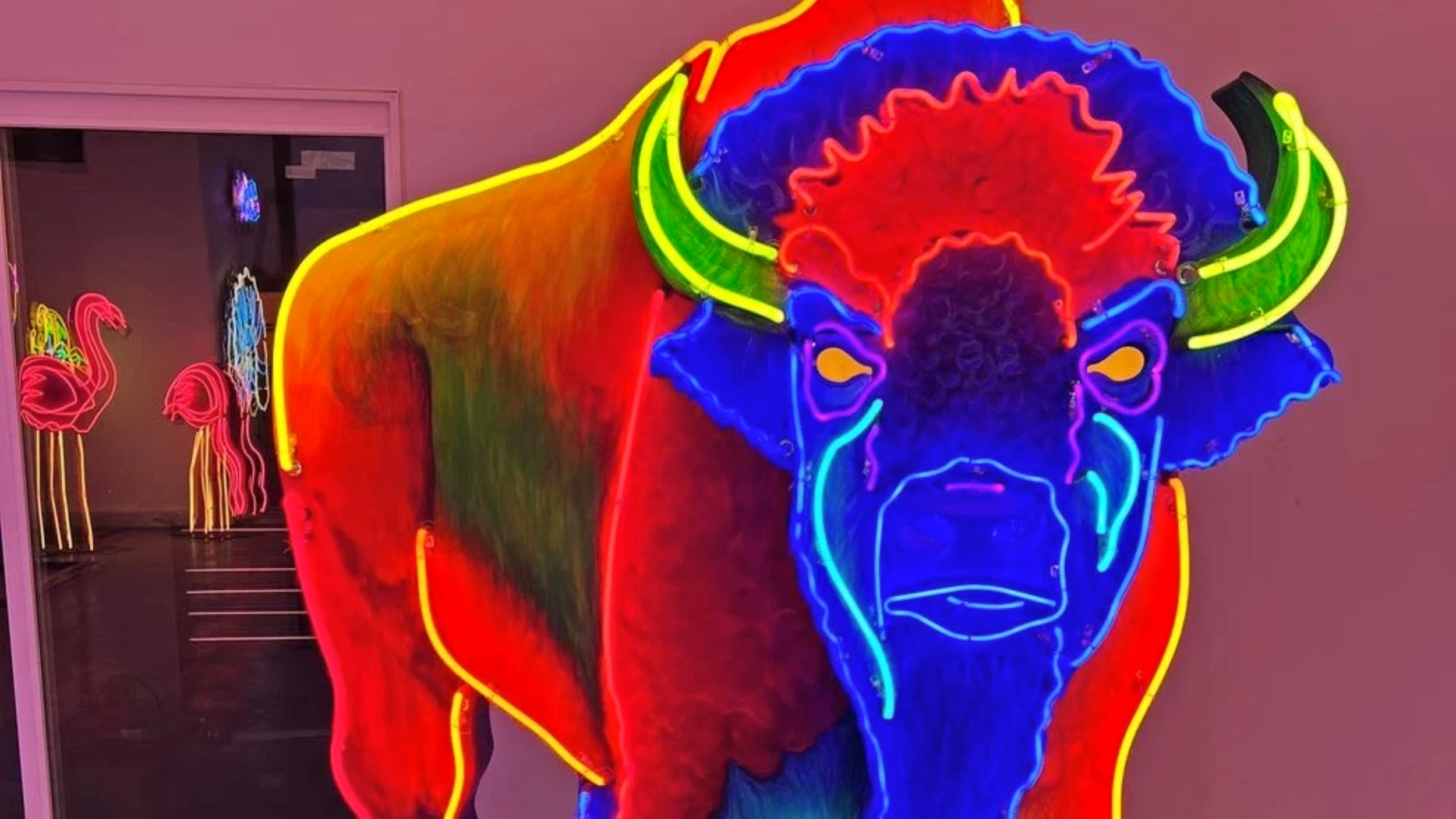 Surreal Luck buffalo. Photo by Ion Art