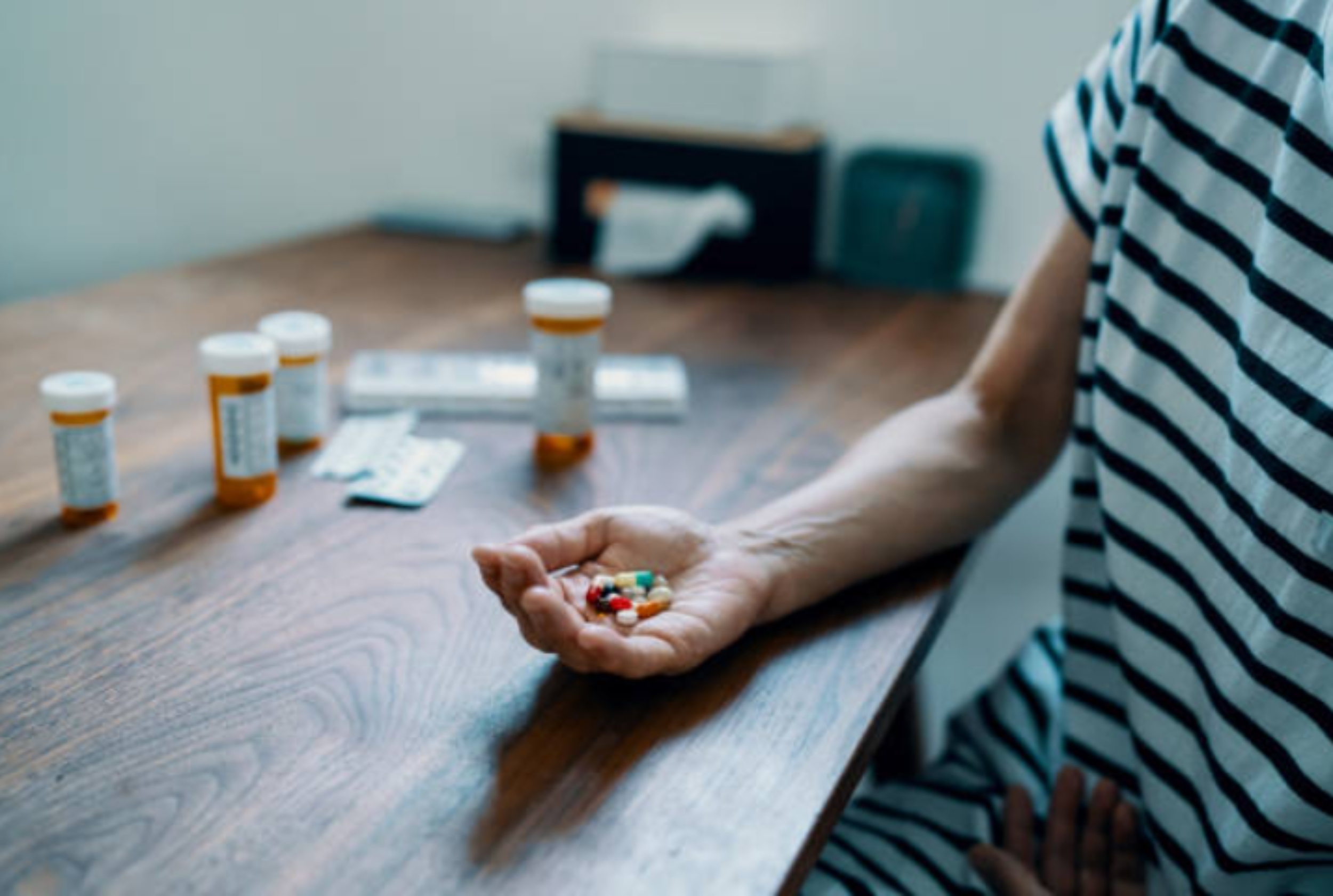 capsules in the kitchen