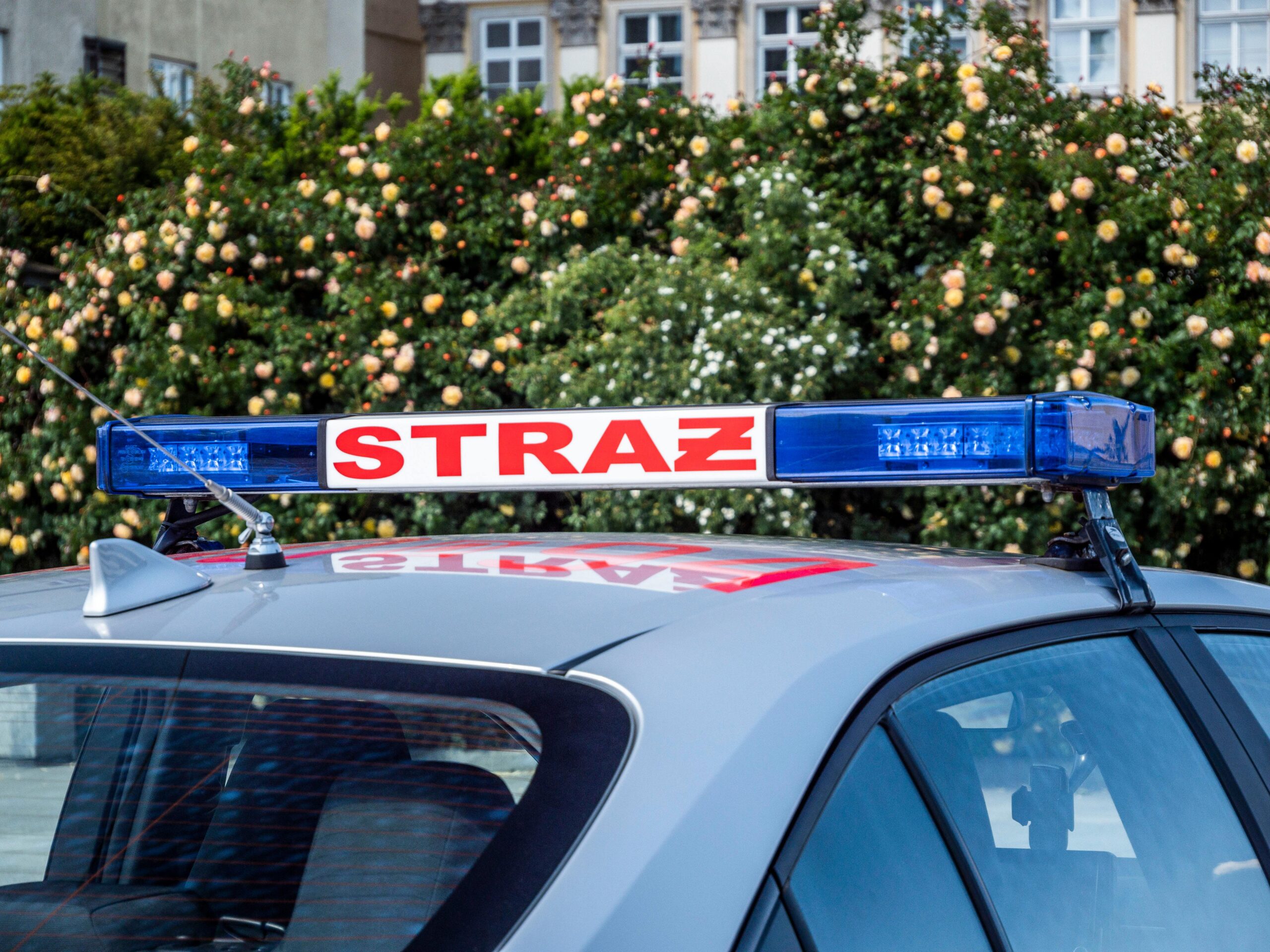 Foto de SHOX art: https://www.pexels.com/es-es/foto/primer-plano-de-un-vehiculo-de-emergencia-polaco-con-barra-de-luces-32252441/