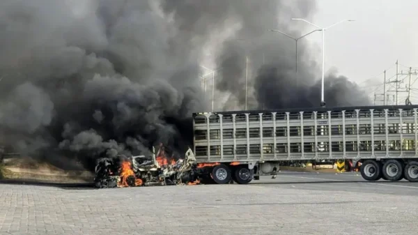Bloqueos en Jalisco Foto: Redes