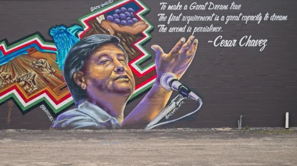 Cesar Chavez Mural Austin