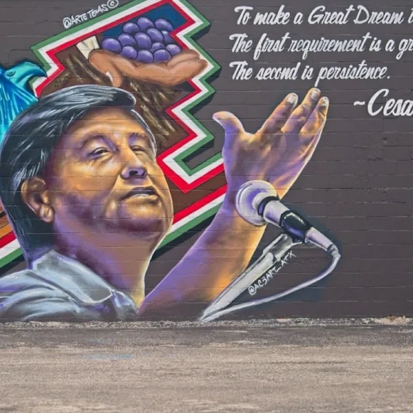 Cesar Chavez Mural Austin