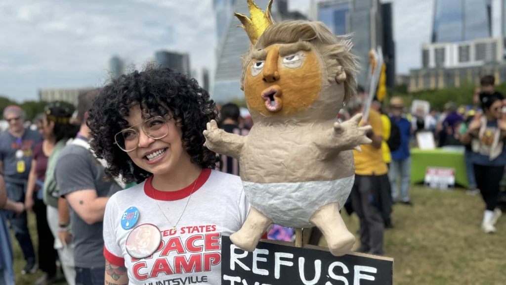 Protesta "No Kings" end Austin | Foto: Austin Latino / Jorge Iturralde