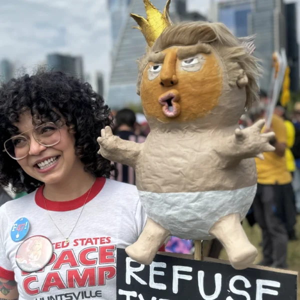 Protesta "No Kings" end Austin | Foto: Austin Latino / Jorge Iturralde