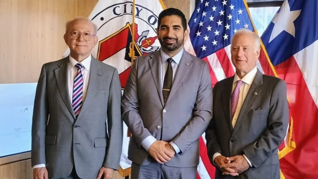 Embajador Roberto Lazzeri de visita en Austin | Foto: SRE