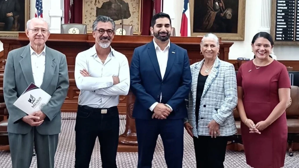 Embajador Roberto Lazzeri de visita en Austin | Foto: SRE