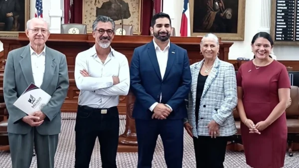 Embajador Roberto Lazzeri de visita en Austin | Foto: SRE