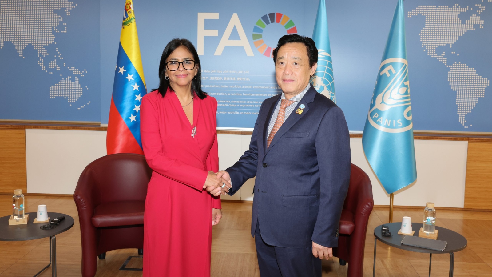 Cortesía de @Cancilleria_ve